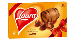 Bomboane LAURA cu Crema de Rom140g
