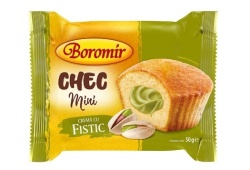 BOROMIR Mini Chec cu Crema de Fistic 13x50g