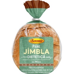 BOROMIR Paine Jimbla Dietetica cu Maia Feliata 600g