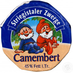 Branza Camembert STRIEGISTALER 250g