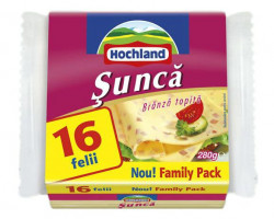 Branza Topita Feliata cu Sunca HOCHLAND 280g
