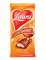 Ciocolata cu Coniac LAURA 80g
