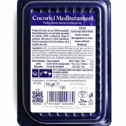 Cremwursti Fara Conservanti Cocorici Mediteraneeni COCO RICO 195G - Img 2
