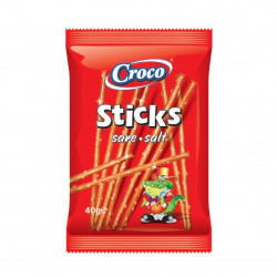 CROCO Sticks cu Sare 8x80g