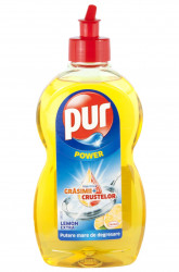 Detergent de Vase PUR Power Lemon 450ml