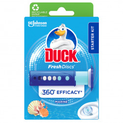 Dezinfectant Odorizant Solid Pentru Vasul de Toaleta ANITRA DUCK Fresh Discs - Marine - Img 1