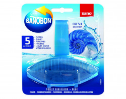 Dezinfectant Odorizant Solid Pentru Vasul de Toaleta WC SANO Bon Blue 55g - Img 2