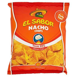 EL SABOR Nacho Chips Barbeque 225g