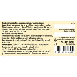 FARES Ceai cu Fructe de Padure 50% 20x2g