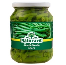 Fasole Verde Pastai NATURAVIT bo. 720ml / 680g (360g net)