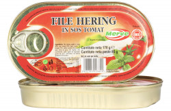 File de Hering in Sos Tomat LOSOS 170g / 85g net - Img 2