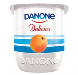 Iaurt cu Fructe DANONE Delicios Caise 125g