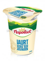 Iaurt Pur si Simplu 3% NAPOLACT 375g - Img 3