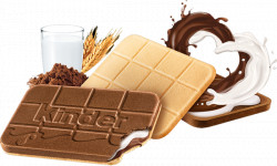 KINDER Cards - Biscuiti cu Glazura de Ciocolata 128g - Img 2