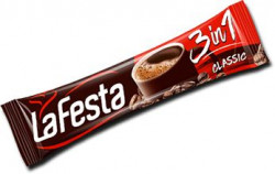 LA FESTA Cafea Instant 3in1 Clasic Plic 24x5.6g - Img 2