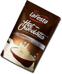 LA FESTA White Ciocolata Calda cu Gust de Ciocolata Alba Plic 10x25g