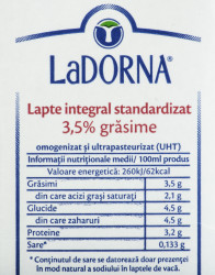 Lapte UHT 3.5% La DORNA 1L - Img 5