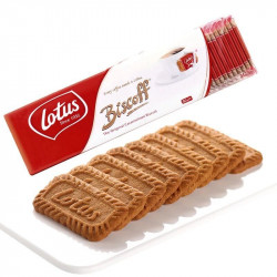 LOTUS Biscuiti Caramelizati pentru Cafea, Ambalati Individual 50buc 312.5g