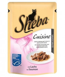 Mancare Umeda pentru Pisici SHEBA Somon Plic 85g