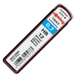Mina Pentru Creion Mecanic 0.7 HB ROTRING 2x12buc