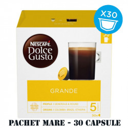 NESCAFE Grande Capsule Dolce Gusto XL 30buc - Pachet Mare