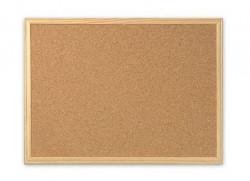 Panou de Pluta - Pinboard cu Rama de Lemn 40x60cm
