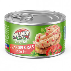 Pate Vegetal cu Ardei MANDY 6x120g