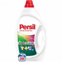PERSIL Color Active Gel Deep Clean Detergent Automat Gel pentru Rufe Colorate 38 Spalari 1.71L