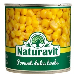 Porumb Boabe NATURAVIT csv. 340g