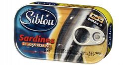 Sardine in Ulei Vegetal SIBLOU 125g