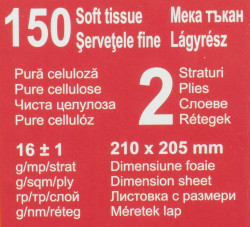 Servetele PUFF Pop-Up 2 Str. 150buc - Img 3