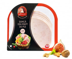 Sunca din Piept de Pui Feliata cu 1,5% Grasime SISSI CAROLI 170g