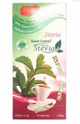 SWEET CONTROL Stevia Indulcitor Stick 100x1g - Img 1