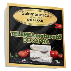 Telemea Maturata din Lapte de Capra SOLOMONESCU 400g pret/buc