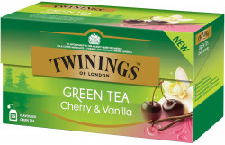 TWININGS Ceai Verde cu Cirese & Vanilie 25x1.7g