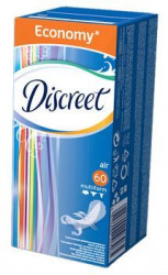 Absorbante DISCREET Air Multiform 60buc