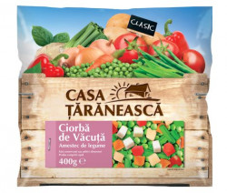 Amestec de Legume Congelate pentru Ciorba de Vacuta CASA TARANEASCA 400g - 07109000