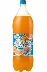 Bautura Racoritoare Carbogazoasa cu Suc Concentrat de Portocale BRIFCOR GIUSTO 2.5L