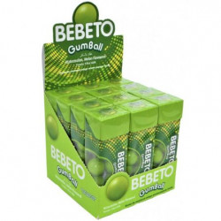 BEBETO Gumball Pepene Verde Guma de Mestecat 12x25g