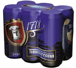 Bere Blonda TIMISOREANA Premium dz 6x500ml - 22030009