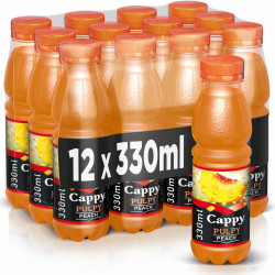 CAPPY Pulpy de Piersici 12x330ml