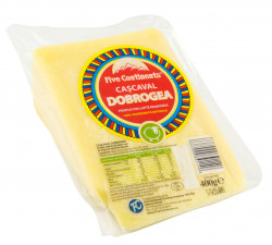 Cascaval din Lapte de Oaie DOBROGEA FIVE CONTINENTS 400g