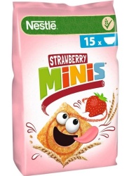 Cereale cu Capsuni NESTLE Cini Minis 450g - Img 1
