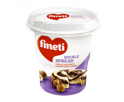 Crema de Ciocolata si Lapte FINETI Duo 400g