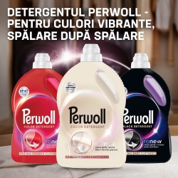 Detergent Lichid Automat pentru Toate Hainele PERWOLL Renew Albe si Culori Deschise 3L - 54 Spalari