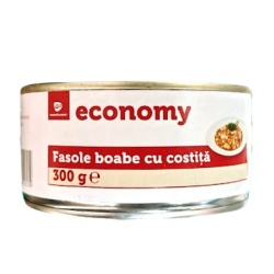 Fasole Boabe cu Costita csv. TPS 300g