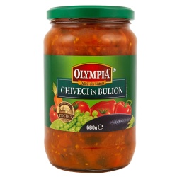 Ghiveci de Legume in Bulion OLYMPIA 680g