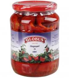 Gogosari Rosii in Otet GLOBUS bo. 650g