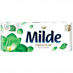 Hartie Igienica MILDE Premium Energy Green 3 straturi 8 bucati