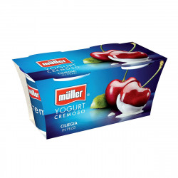 Iaurt cu Fructe MULLER Cirese 2x125g